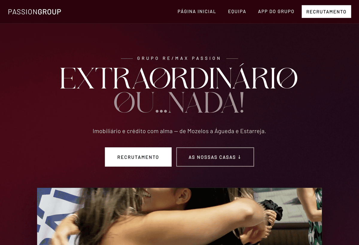 Passion Group — Extraordinário ou nada