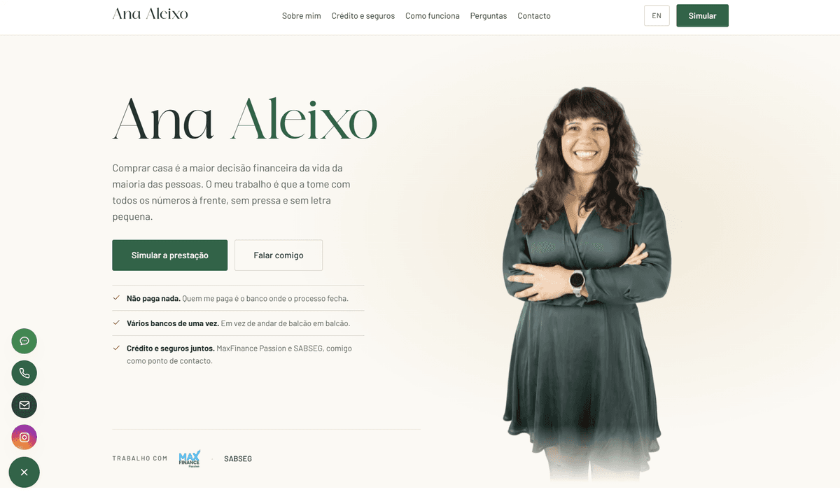 Ana Aleixo: Confiança e proximidade na intermediação de crédito habitação