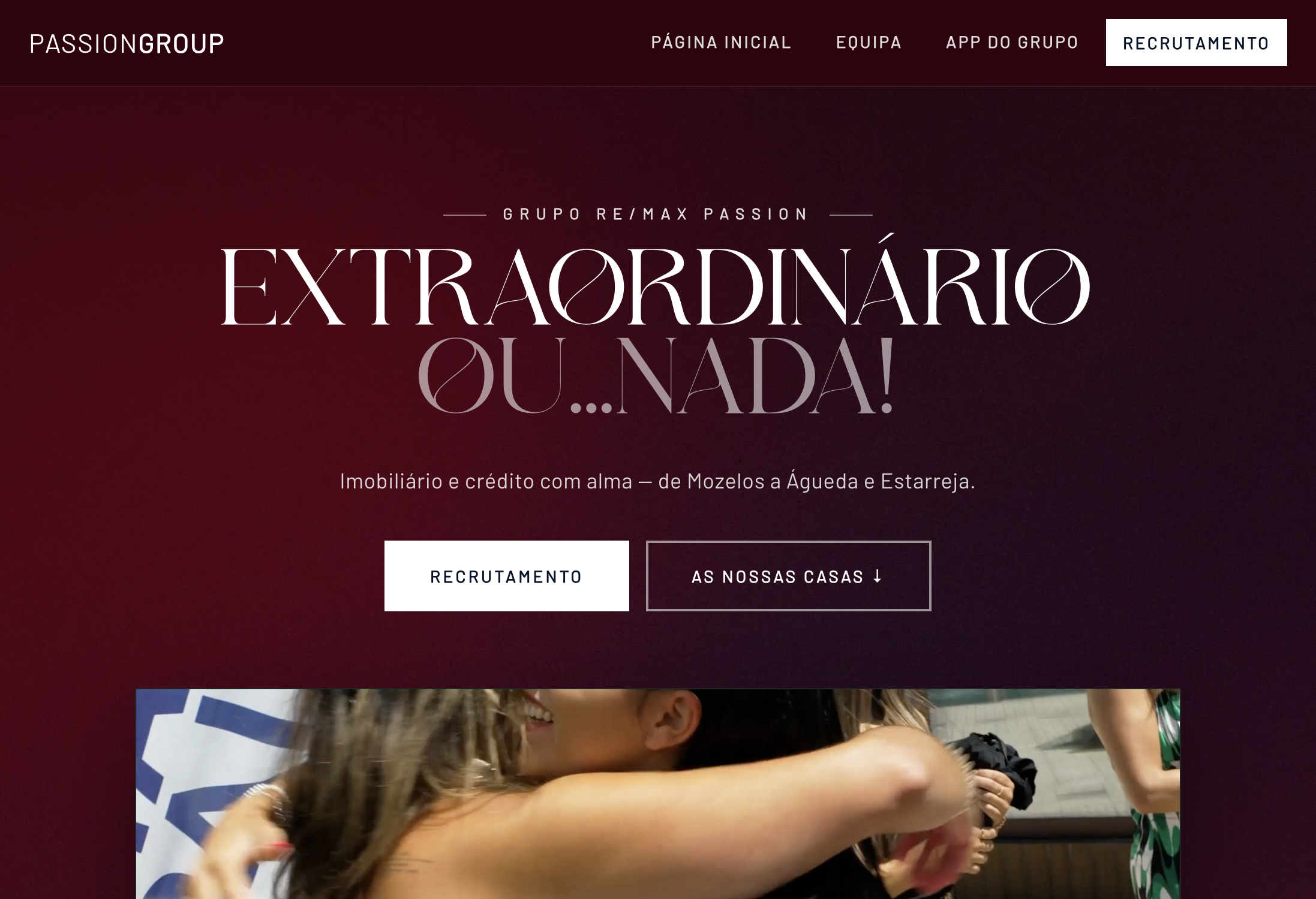 Passion Group — Extraordinário ou nada